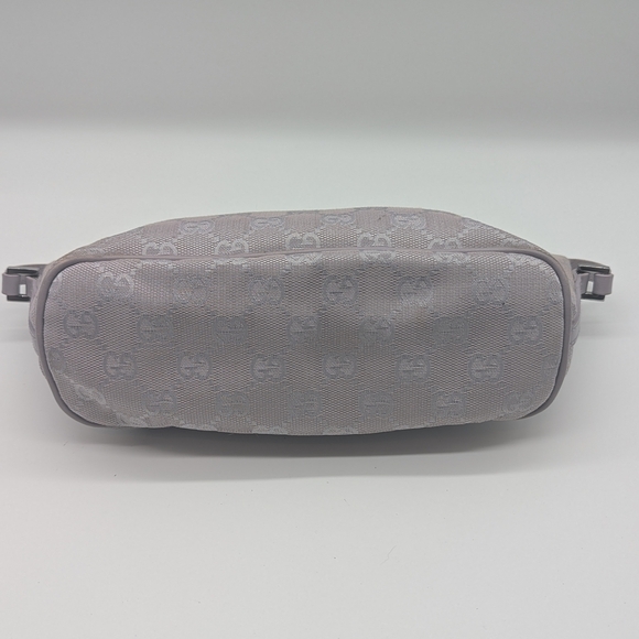Gucci Grey GG Canvas Shoulder Bag – Small / Light Purple - Picture 5 of 10